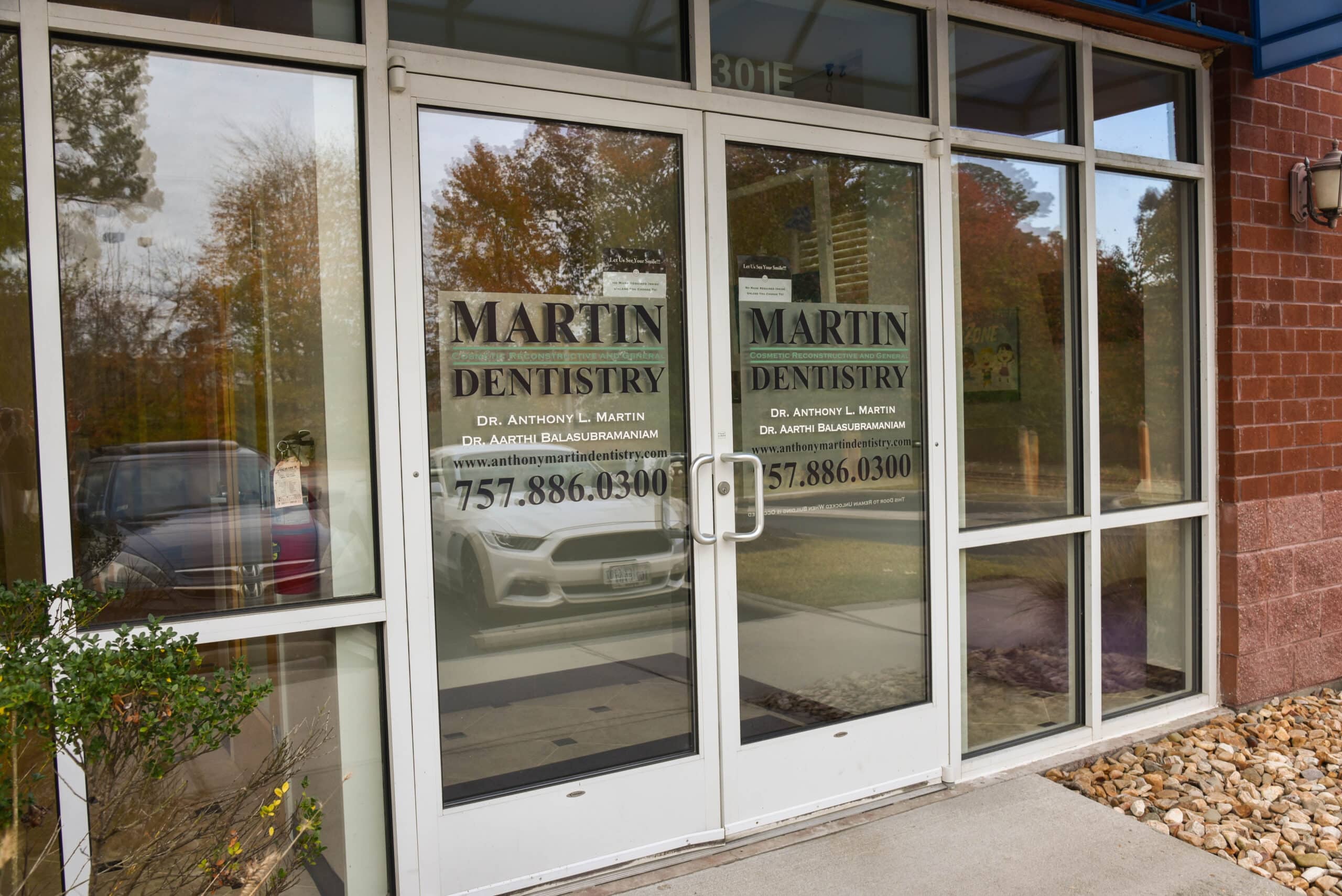 Request an appointment at anthony martin dentistry