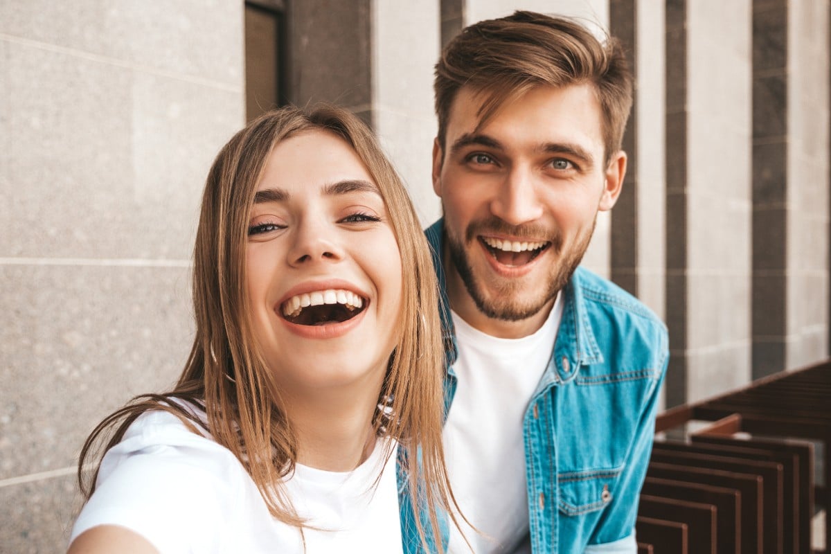 Anthony-martin-sealants-fillings Couple smiling sealants and fillings